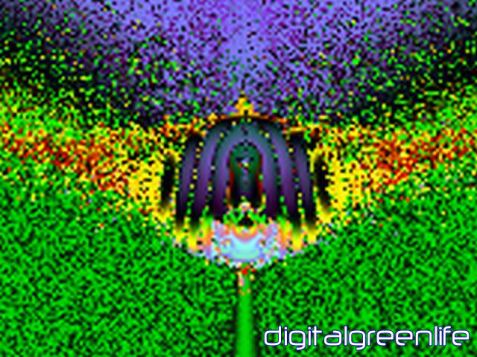fractal art work from digitalgreenlife